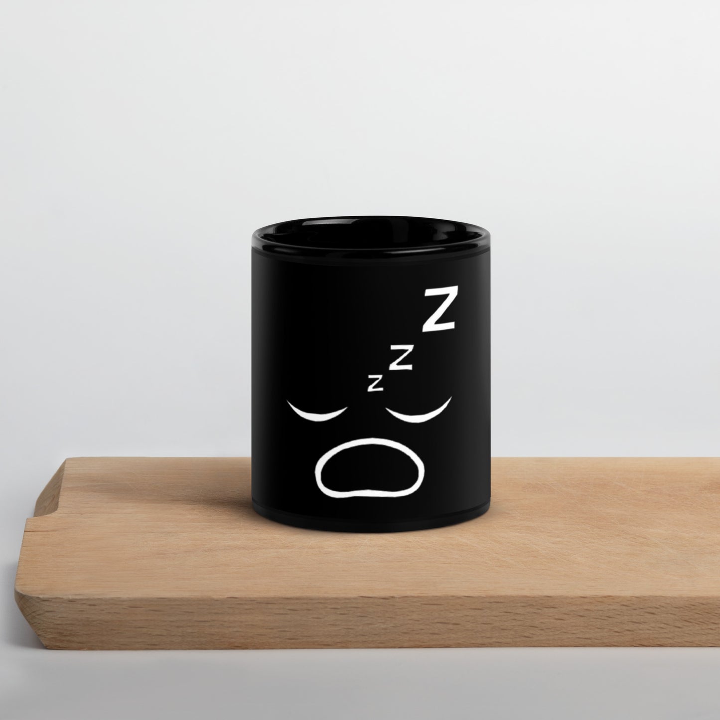 Closed on Sunday Black Mug